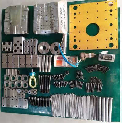 Main components in plastic injection mold