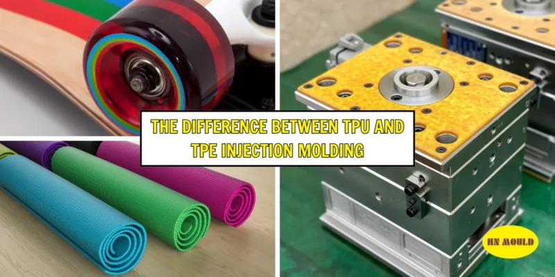 TPU and TPE products with injection mold